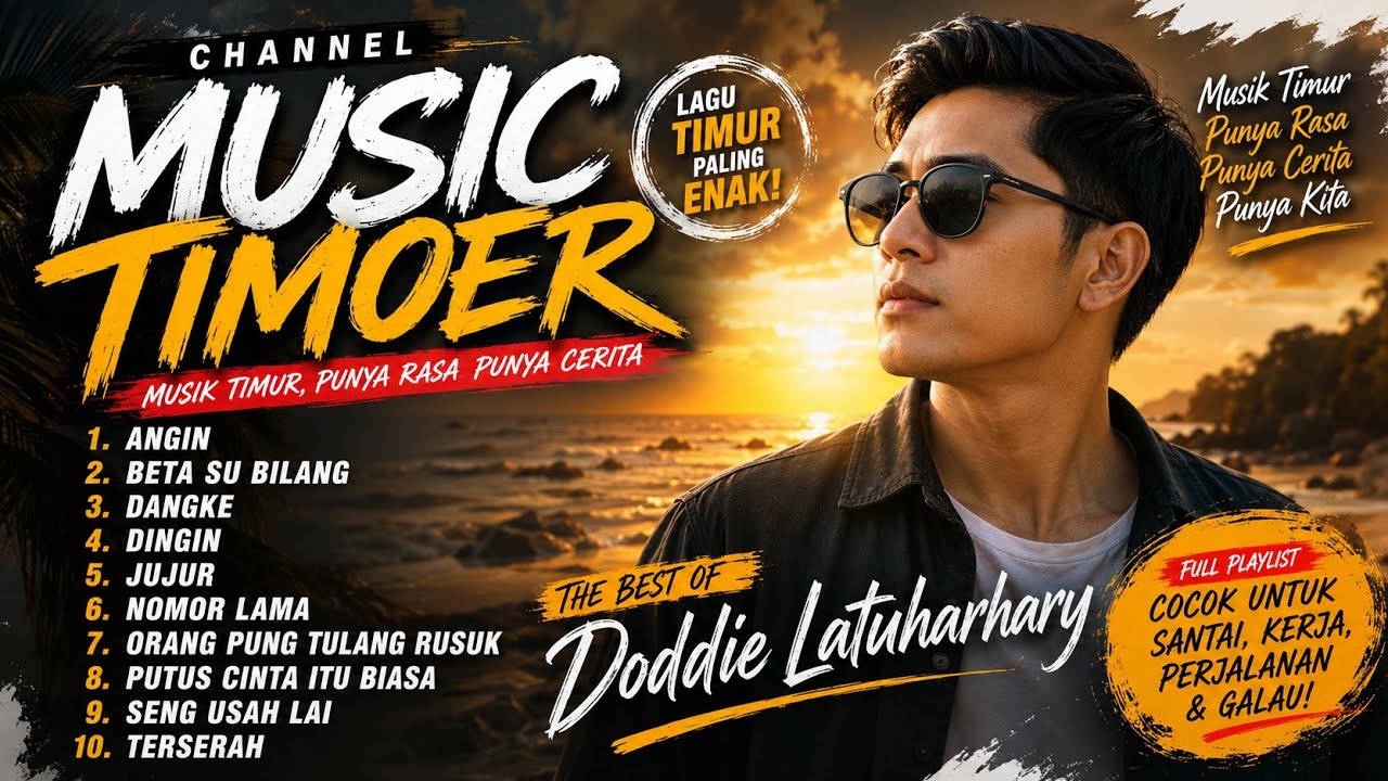 KUMPULAN MUSIK TIMUR TERBAIK | DODDIE LATUHARHARY 🎵 Lagu Ambon & Maluku Pilihan | Music Timoer V.6