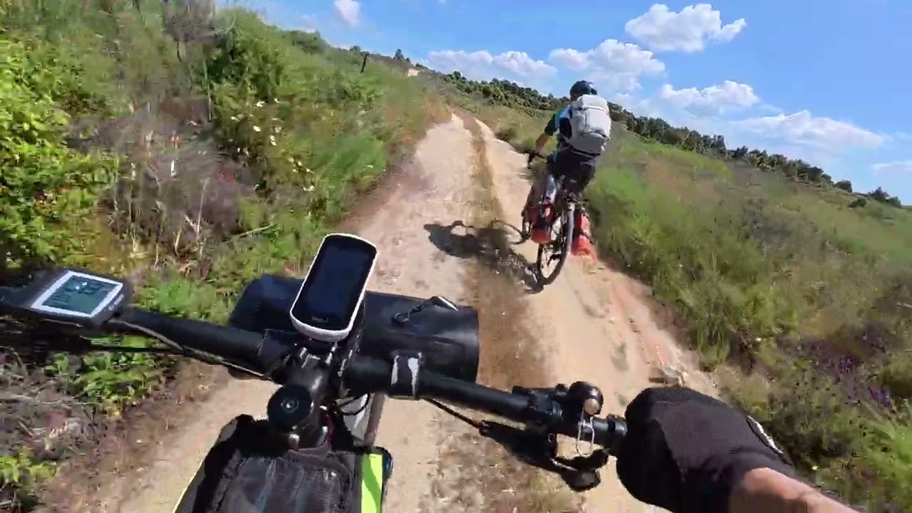 Mit Bike auf dem Wanderweg  GR22 der Historischen Dörfer Portugal   1.Etappe
