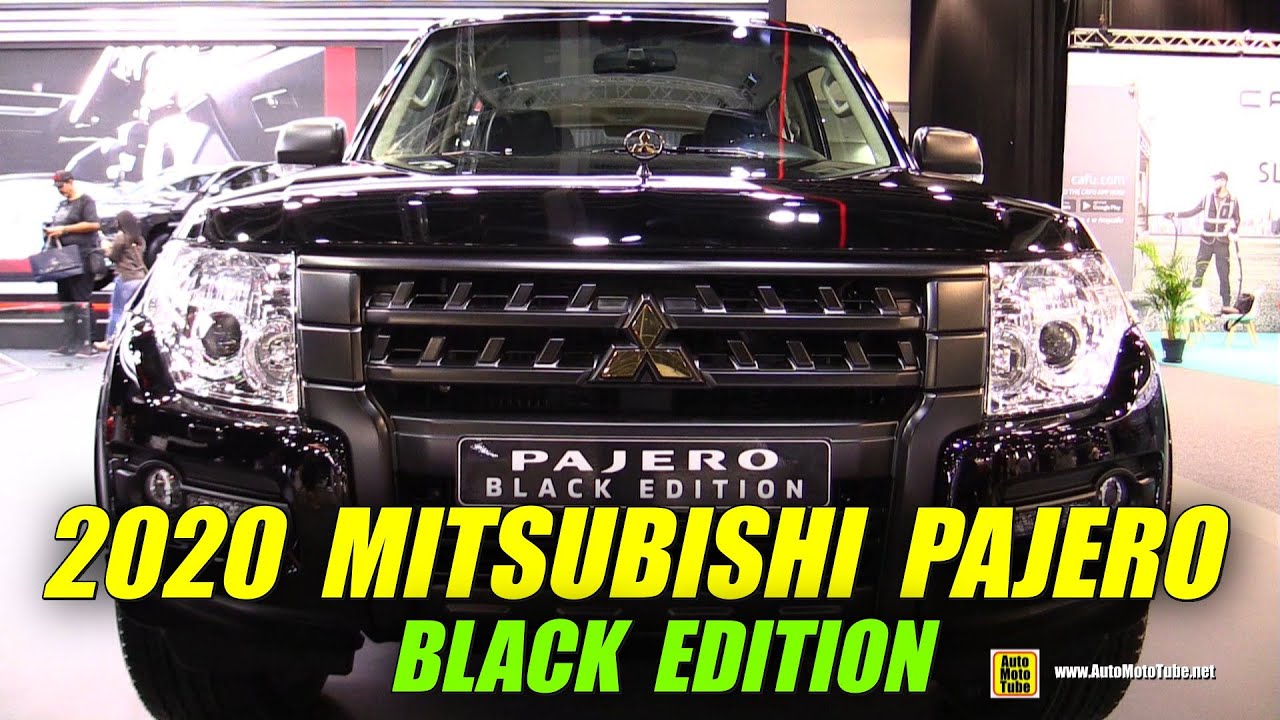 2020 Mitsubishi Pajero Black Edition - Exterior Interior Walkaround - 2019 Dubai Motor Show