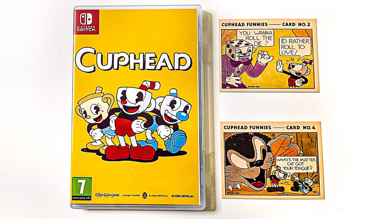 CUPHEAD WERSJA FIZYCZNA (NS) ⭐ UNBOXING MANGIEGO ⭐