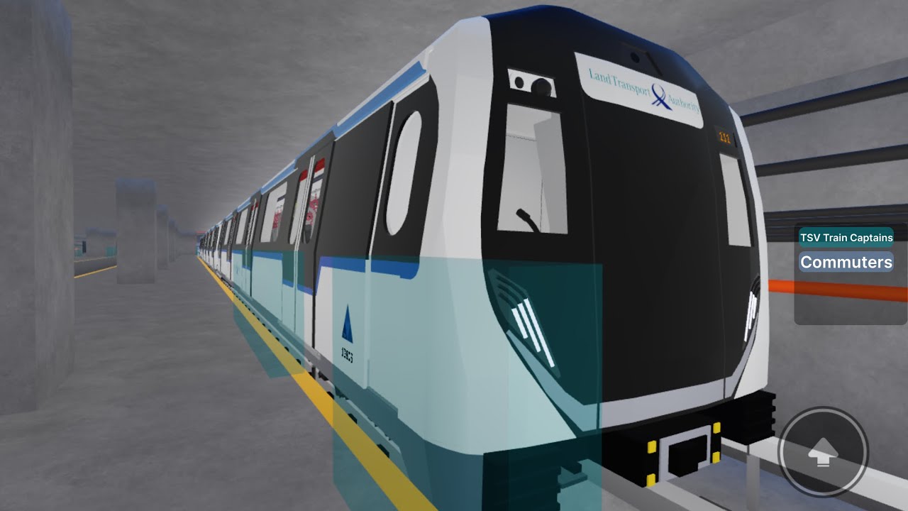 2026.02.14 [Roblox] Driving the Singapore-based MRT train!!!!! (Feat. Alstom Movia R151)