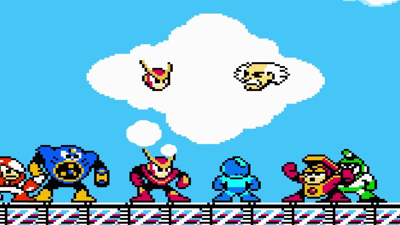 what if Mega man had to face Dr.Wily robot masters all at once (animation Parody)