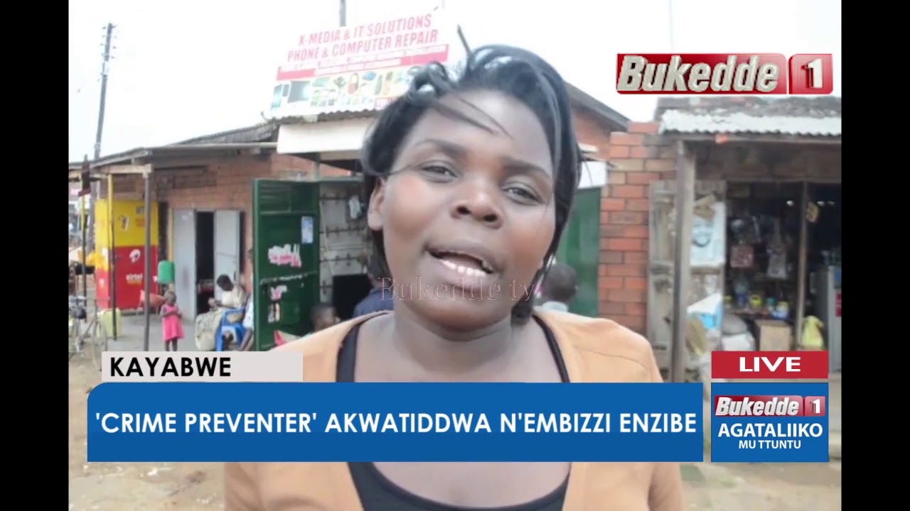Ttuntu:  Crime Preventer akwatiddwa n'embizzi enzibe e Kayabwe.