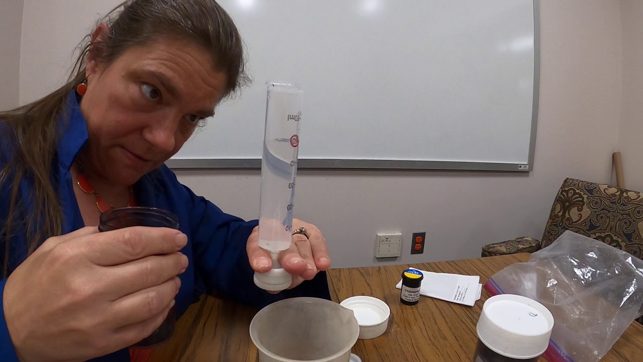 Chlorophyll filtration