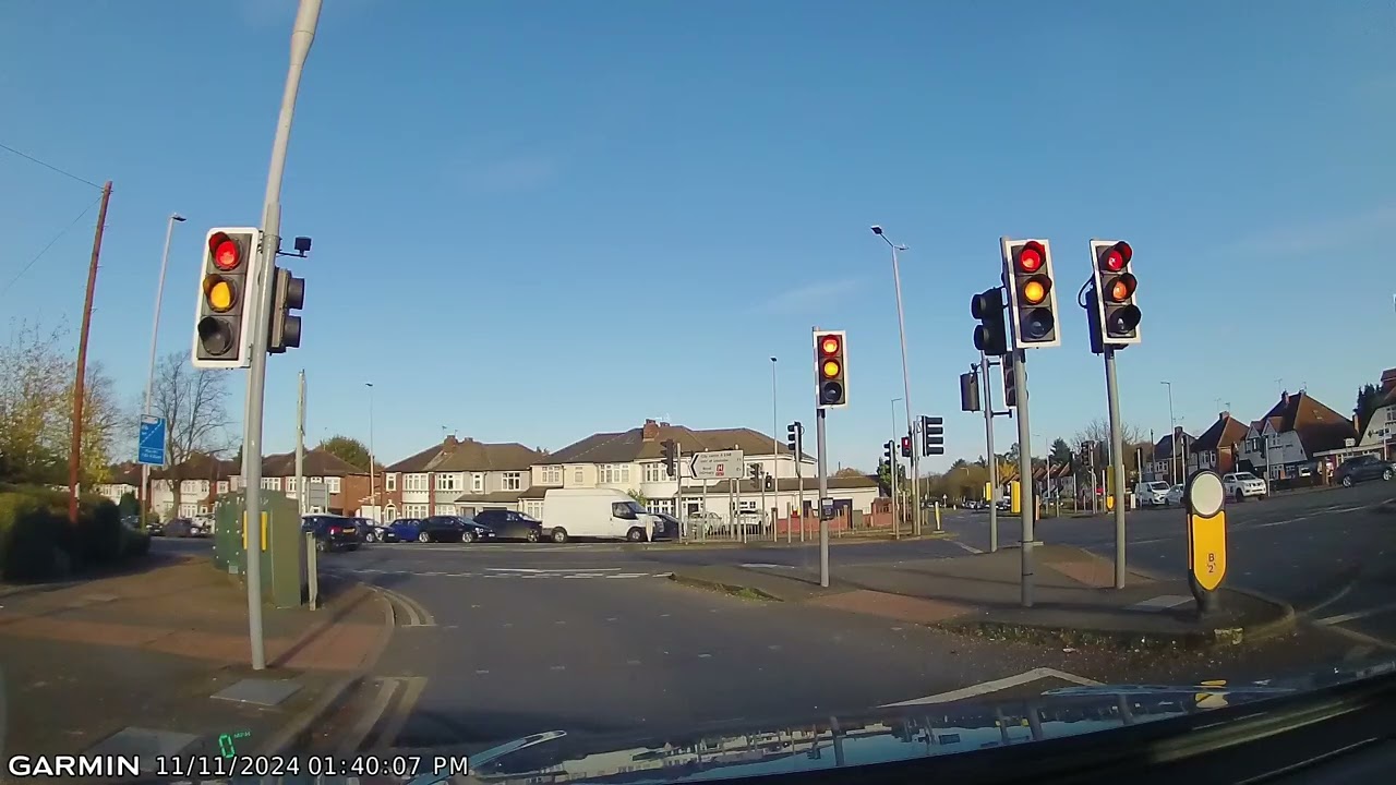 Extended practical driving test route in South Wigston, Leicester, 13:25 11/11/24