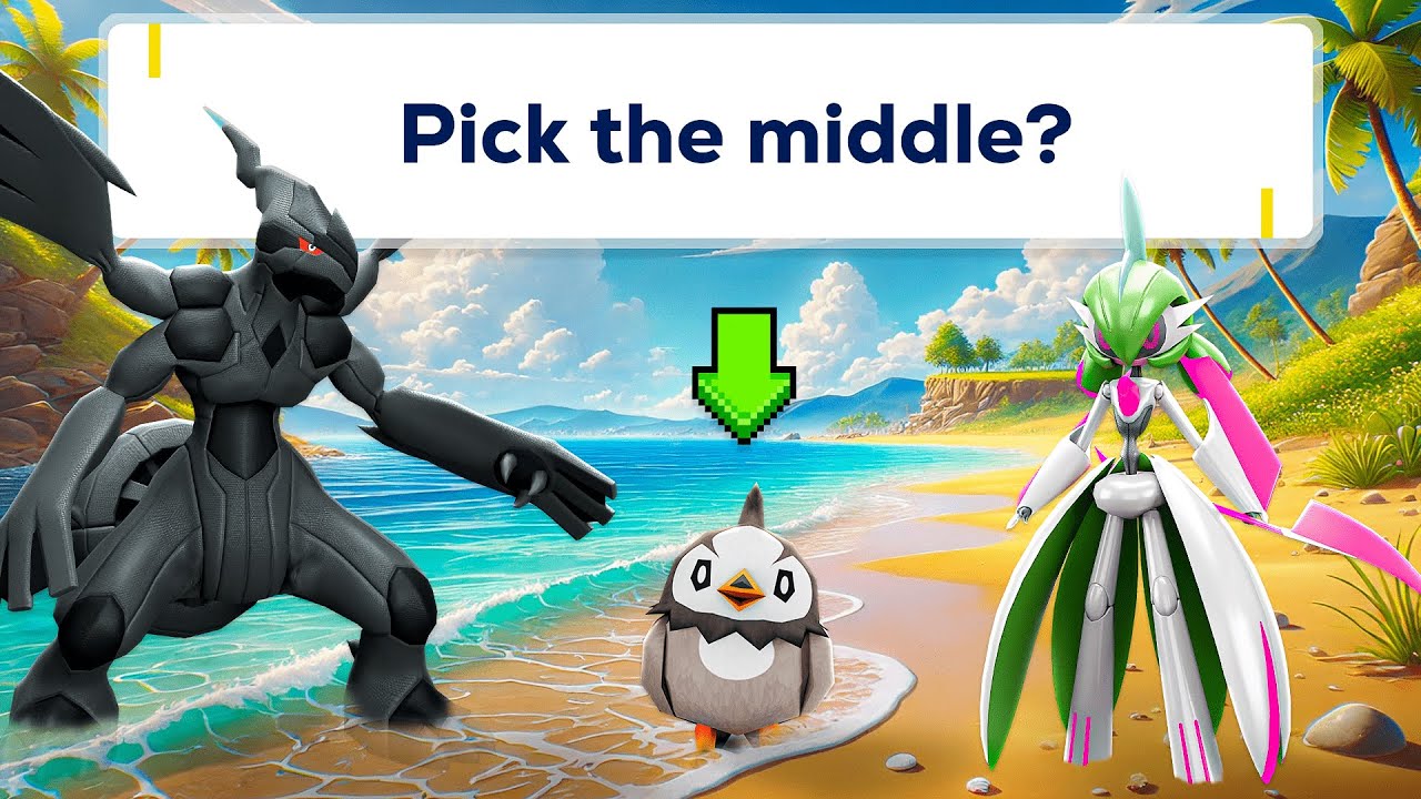 Choose Your Starter Pokemon But Its the Worst One