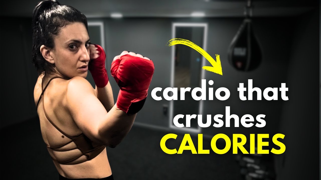 15-Minute Non Stop Shadow Boxing Workout At Home For Cardio (Up to 400 Calories)