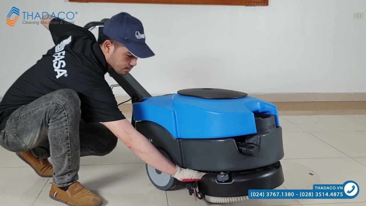 Máy chà sàn liên hợp FASA A1 36E - nhỏ gọn dễ vận hành / nhập khẩu chính hãng Italia