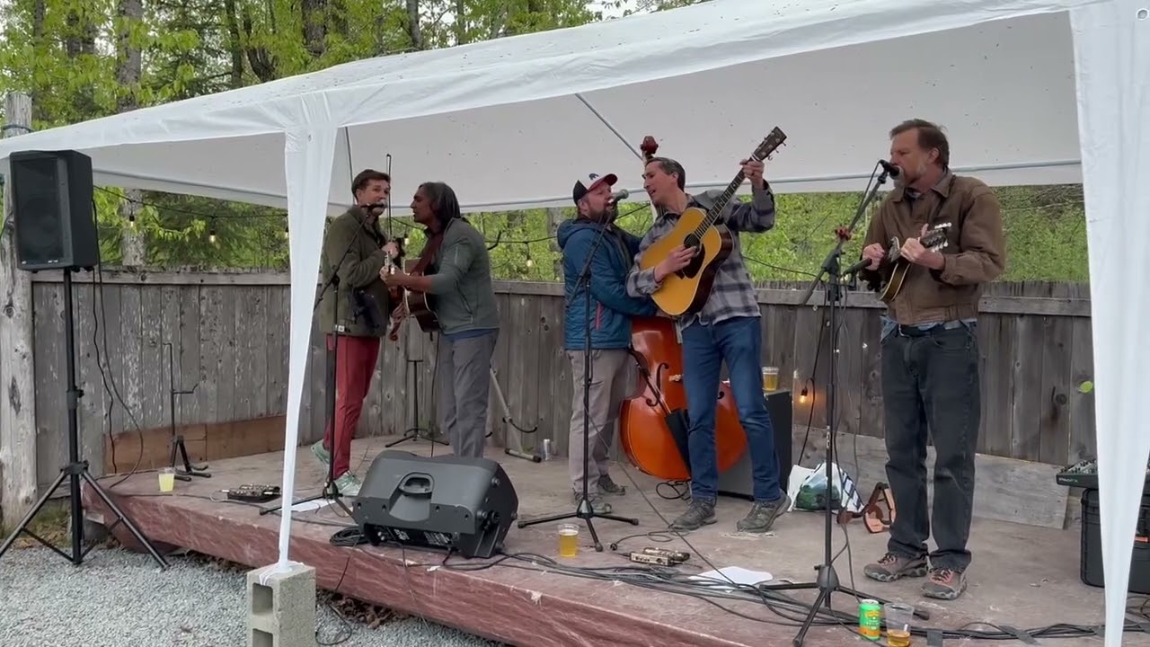 Ruby Rakes perform ‘Old Home Place’ at the Hightower Pub in Girdwood, Alaska, on May 31, 2024.
