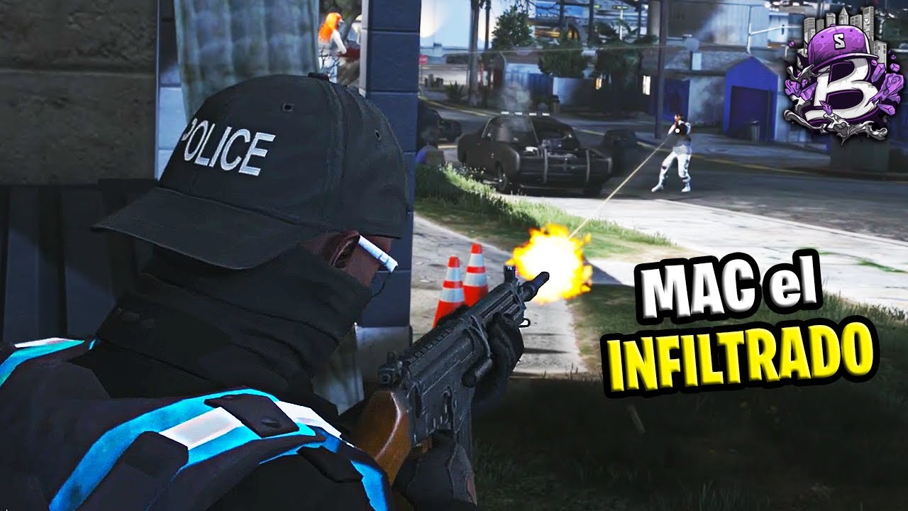 MAC se INFILTRO en la MAFIA 😰 BaireStreets Gta 5 Role Play RP CAP 20