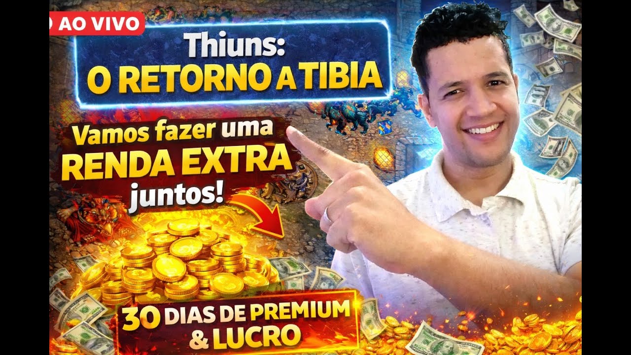 VOLTEI PRO TIBIA! 30 DIAS DE PREMIUM – Será que dá LUCRO? 💰 AO VIVO