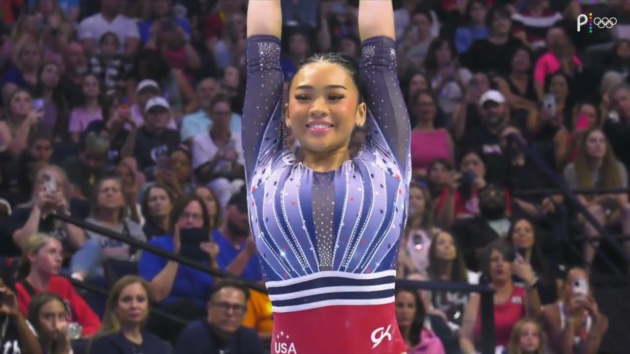 2024 Olympic Trials WAG Day 2 Beam cam