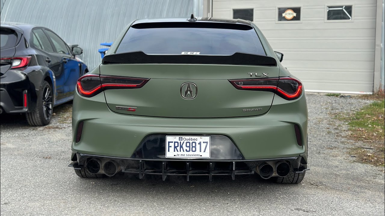 Acura TLX 21+ Spoiler - Artwork Bodyshop