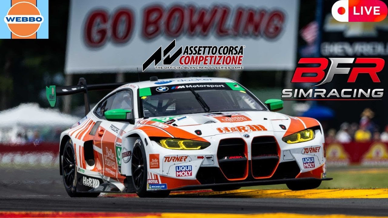 Black Flag Racing Premier S3R1 Watkins Glen, NY, USA ACC Simracing GT3/4 Assetto Corsa Competizione