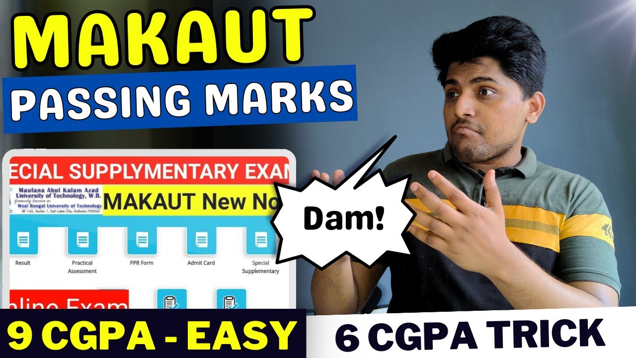 Passing Marks in MAKAUT Semester Examination
