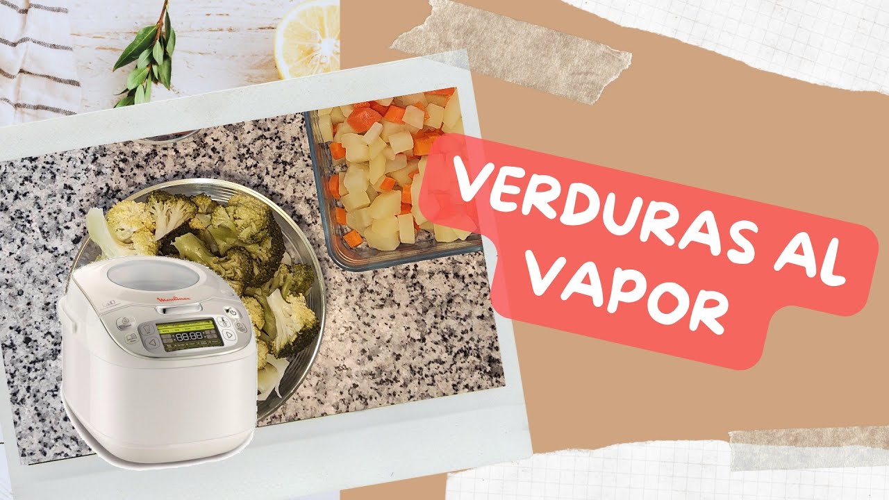 Brócoli al VAPOR ⚠️ y verduras cocidas en multicooker • MAXICHEF ADVANCED MOULINEX