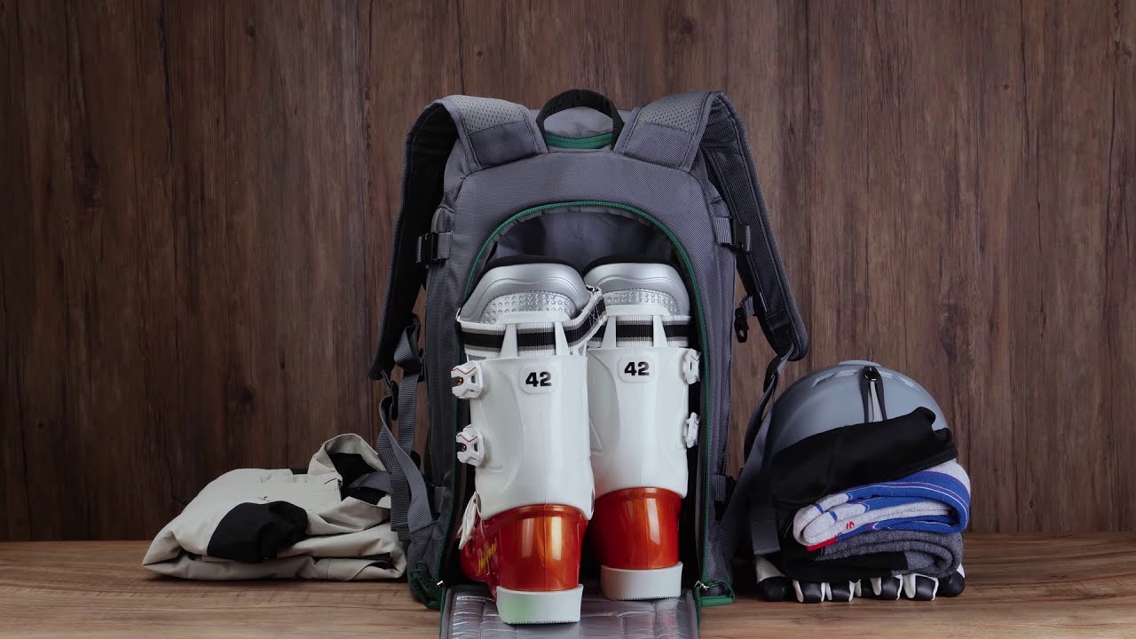 Unigear Ski Boot Bag, 50L Ski Boot Travel Backpack