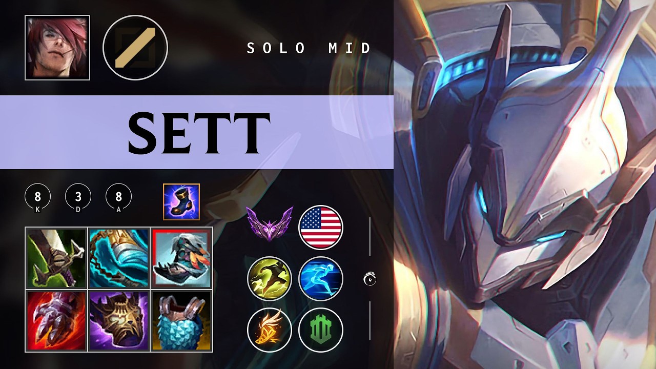 Sett Mid vs Zac - NA Master Patch 26.05