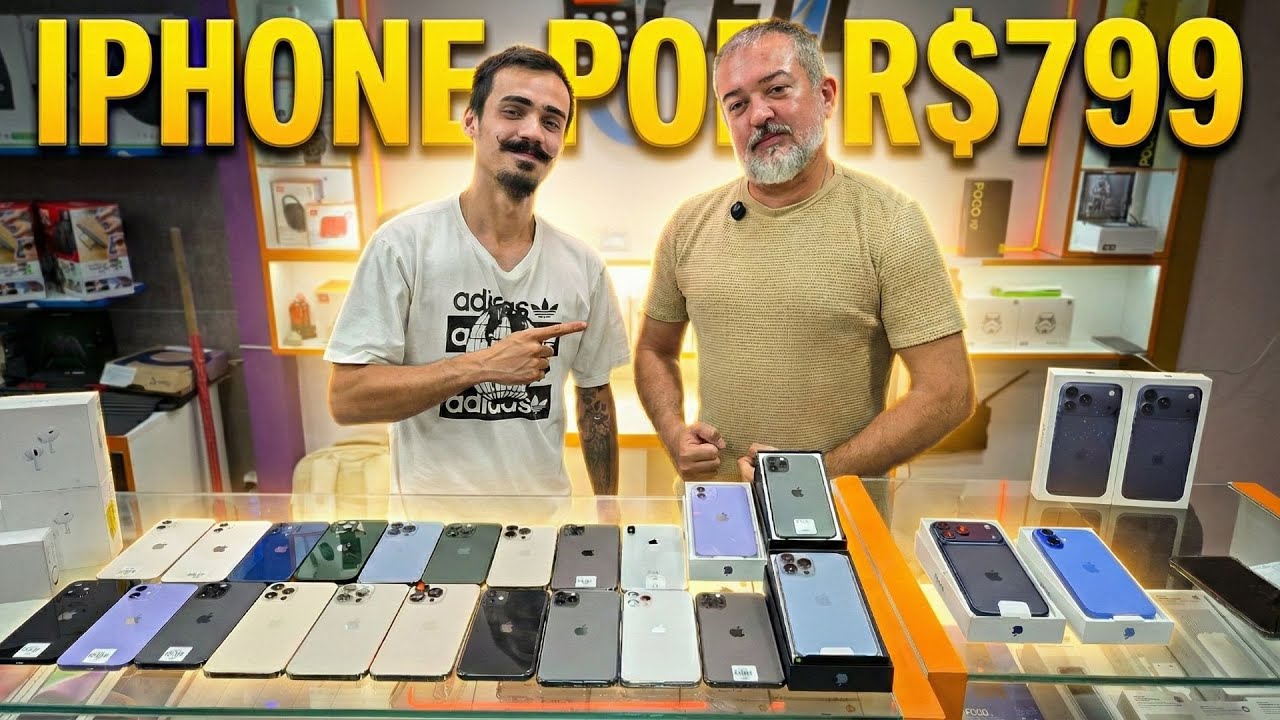 TEM IPHONE POR R$799 NA PORTAL CELL