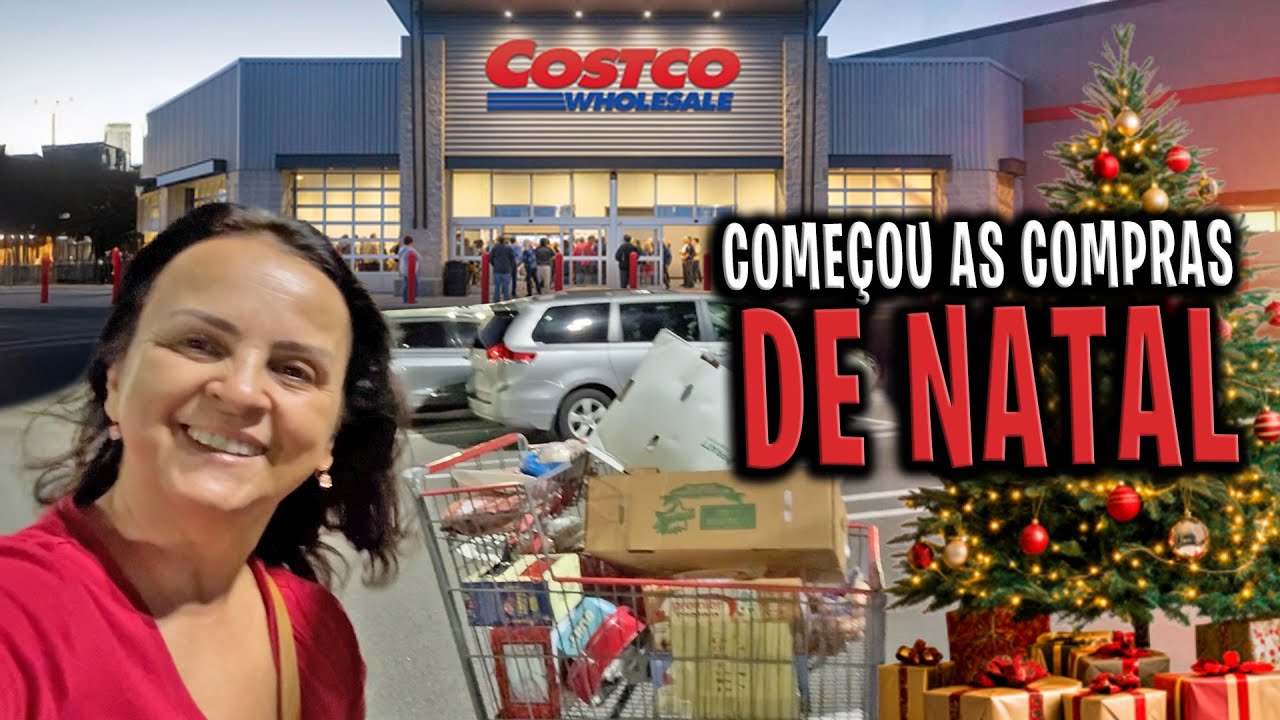 COMECEI MINHAS COMPRAS PARA O NATAL 🎄 ENCHI MEU CARRINHO 