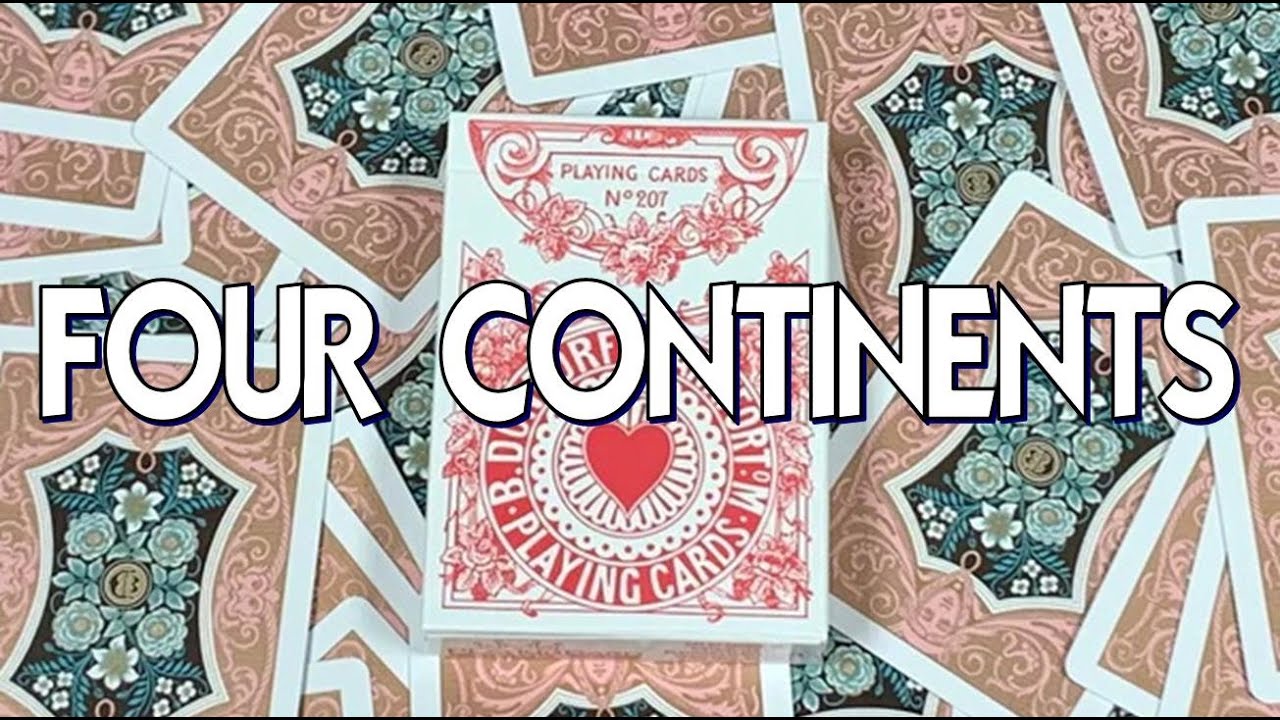 Deck Review - Four Continents Playing Cards by USPCC