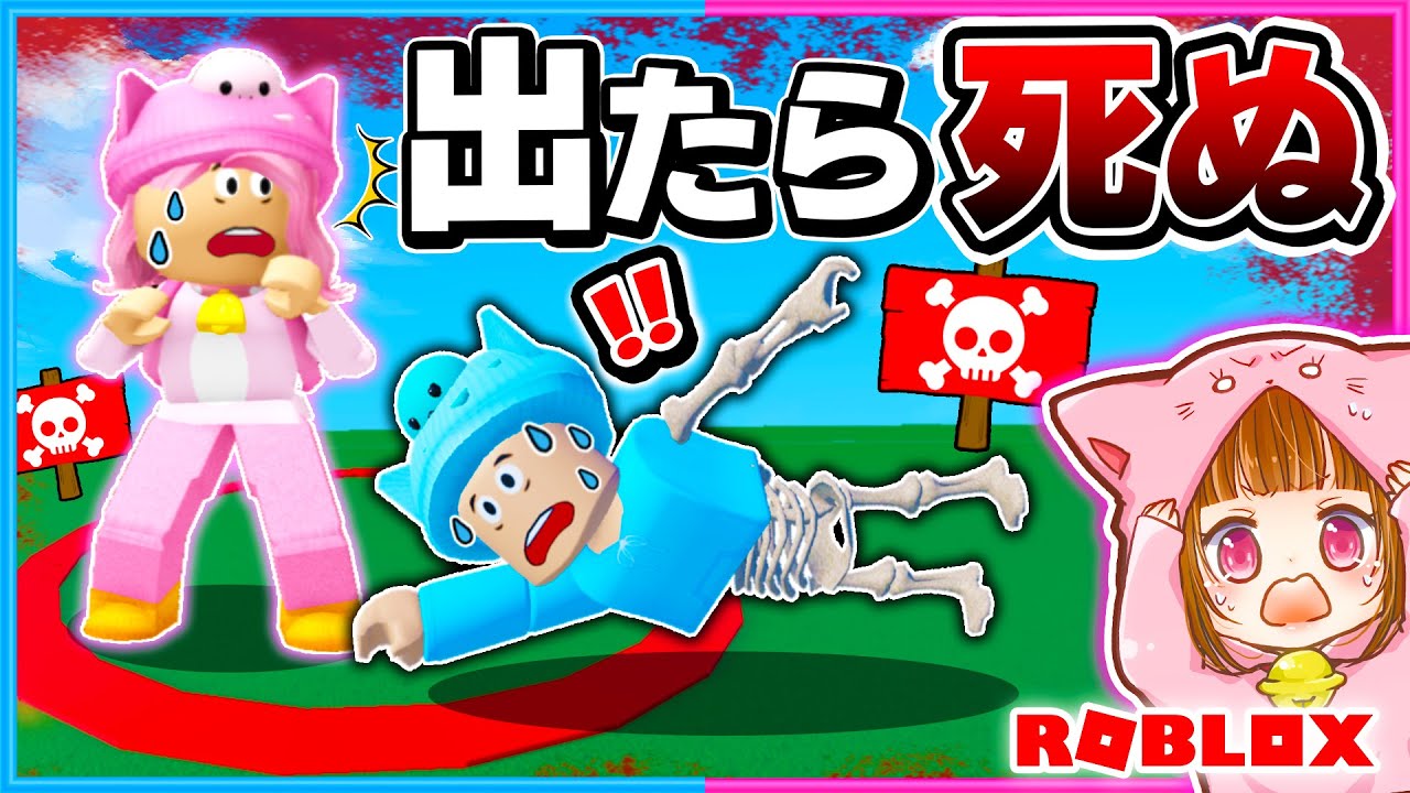 赤い線から出たら死んでしまうデスゲーム！😨💨【ROBLOX/ロブロックス】【ゲーム実況】