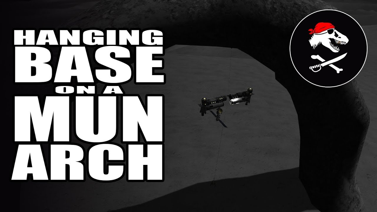 Untitled Mun Base, a hanging base on a Mun Arch