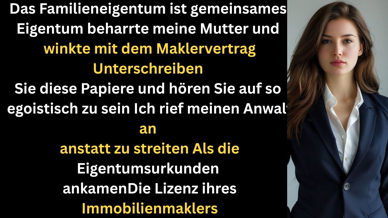Eltern verkauften mein Haus ohne Erlaubnis Grundbuch enthüllt Wahrheit