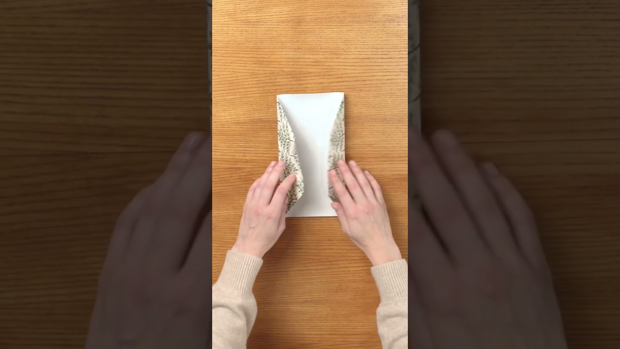 Learn to wrap a gift card🤑 #christmas #giftwrapping #papercraft #giftcard #giftcardholder #wrapping