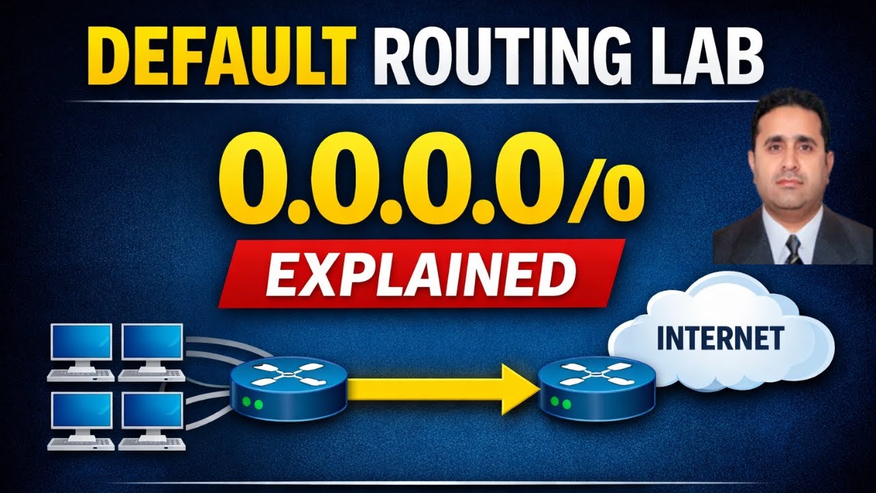 How Default Routing Works | Step-by-Step Practical Lab