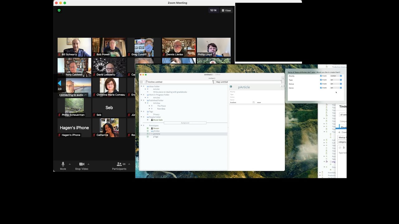 Tinderbox Video - Blogging [Basics] with Tinderbox Lesson 1 from Weekly Meetup