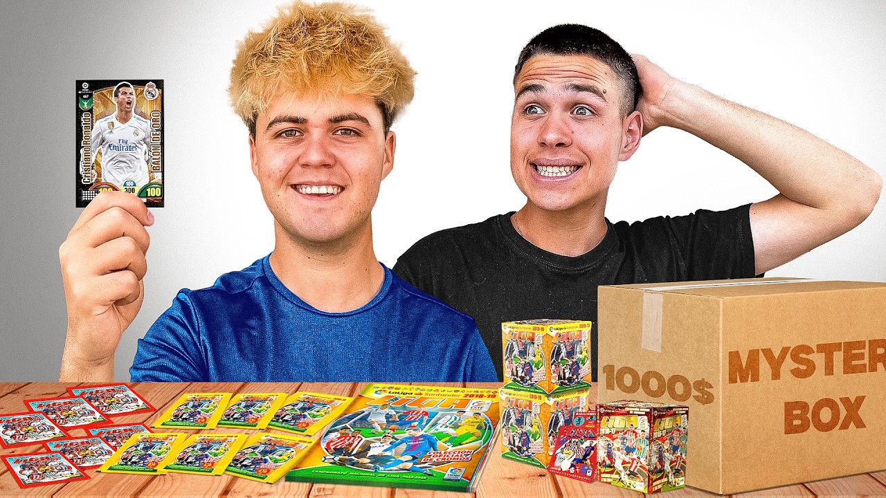 Abr&iacute; una Caja Misteriosa de Cromos de F&uacute;tbol Valorada en 1000&euro;