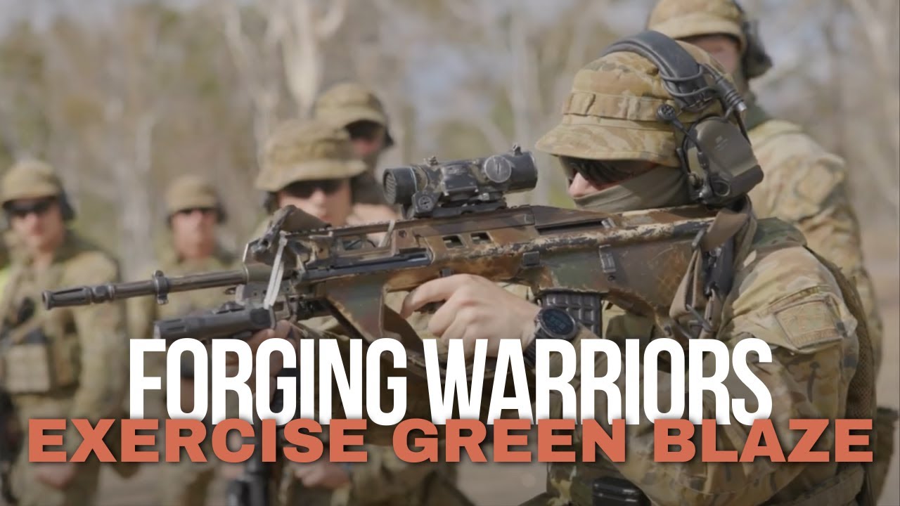 ADF | Forging Warriors | Exercise Green Blaze