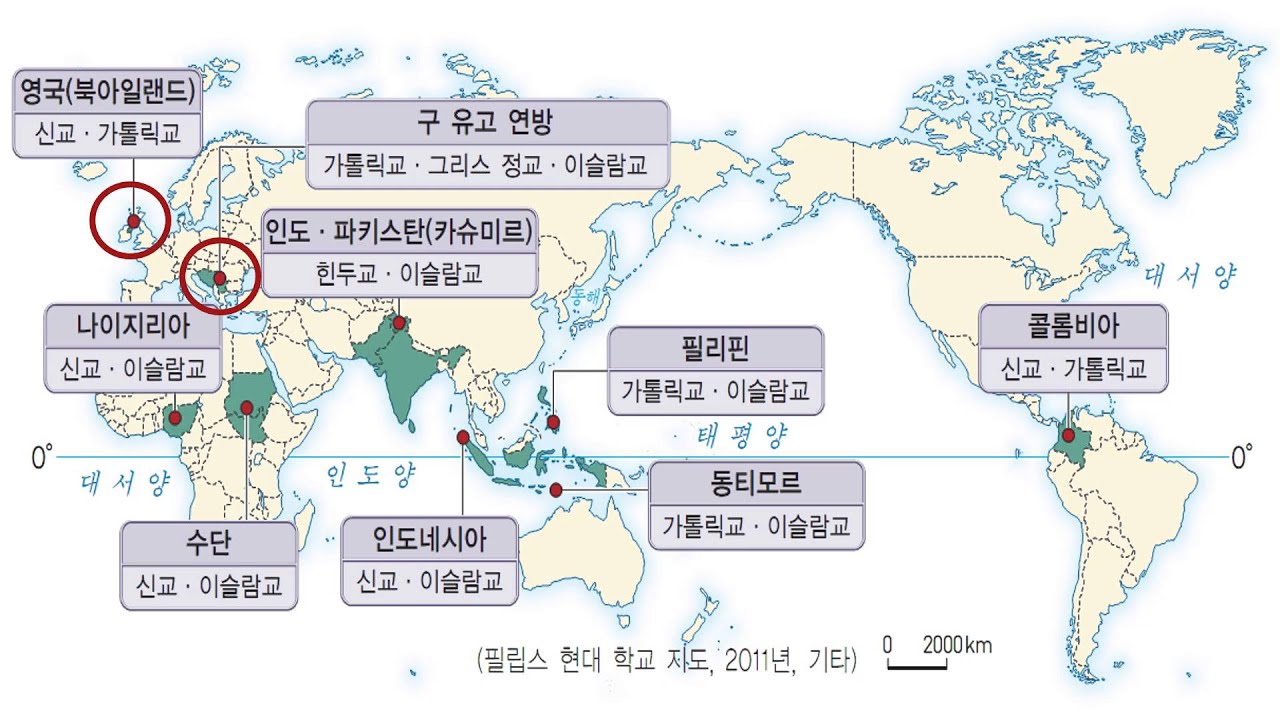 사회2(중학) 3지식 문화의 공존과 갈등
