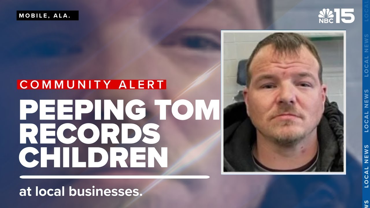 Serial PEEPING TOM from Mobile Co. arrested again  - WPMI NBC 15