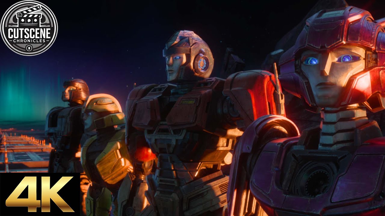 [4K UHD] Lost on the Cybertron Surface CUTSCENE | Transformers One (2024)