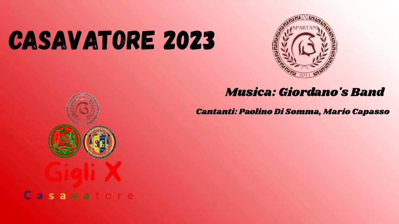 Medley live Casavatore 2023 Spartani