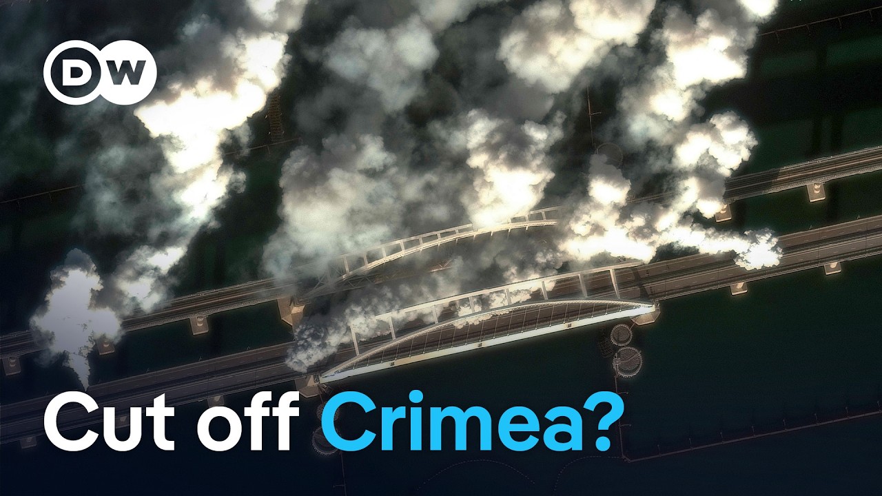 Can Ukraine isolate Crimea - or even retake the Russian-occupied peninsula? | DW News
