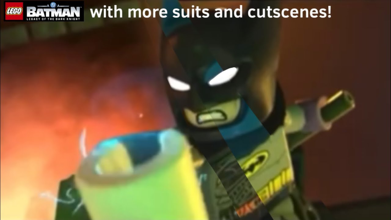 Lego Batman: Legacy of the Dark Knight suit comparison with all the suits and cutscenes
