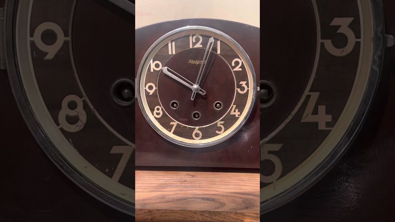 Canadian Black Forest Westminster chimes clock