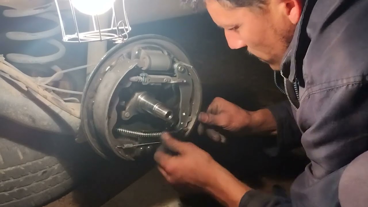 como trocar a sapata de freio da Renault Duster 💥