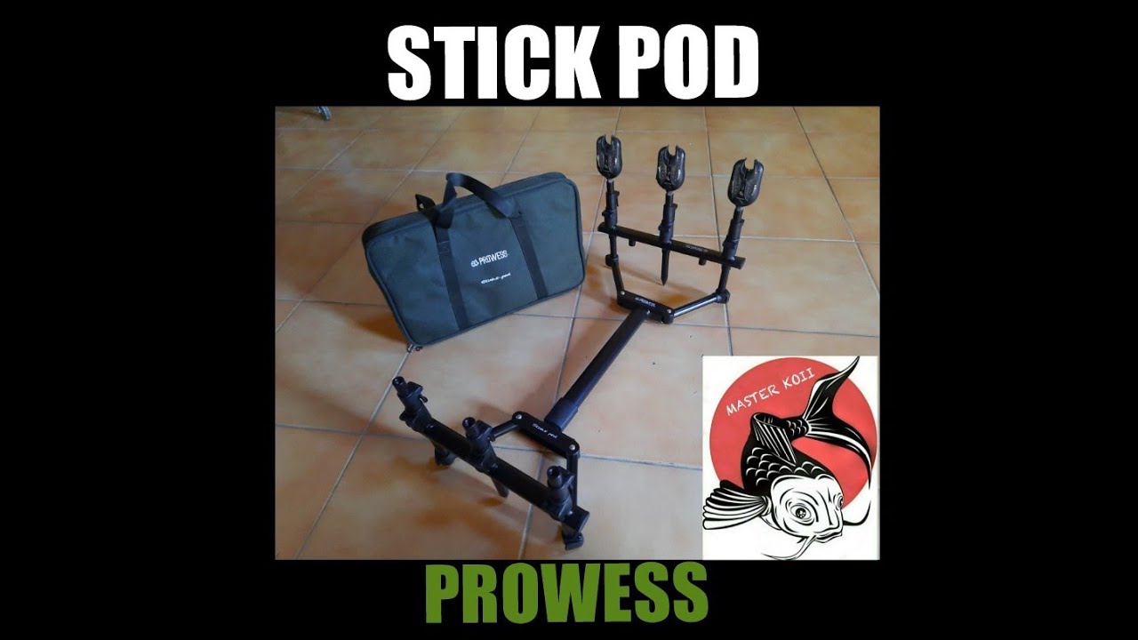 J'ADORE !!! ROD POD 3 CANNES STICK POD PROWESS (SPÉCIAL CARPE)(FR)