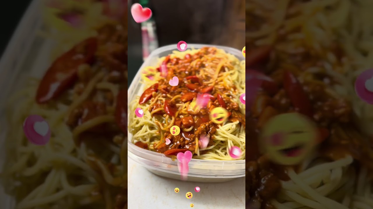 Homemade Sweet Filipino Sphagetti 😍❤️💕