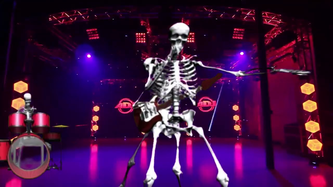 A Skeleton Band Sing A Song