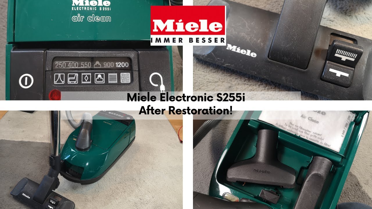 Miele Lockdown Marathon! Day 7 - S255i Electronic - After Restoration.