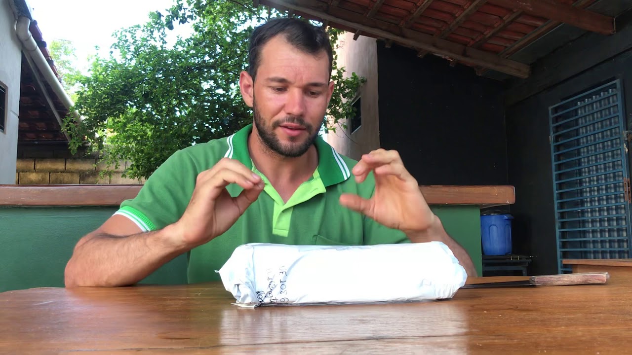 Unboxing da lanterna T9