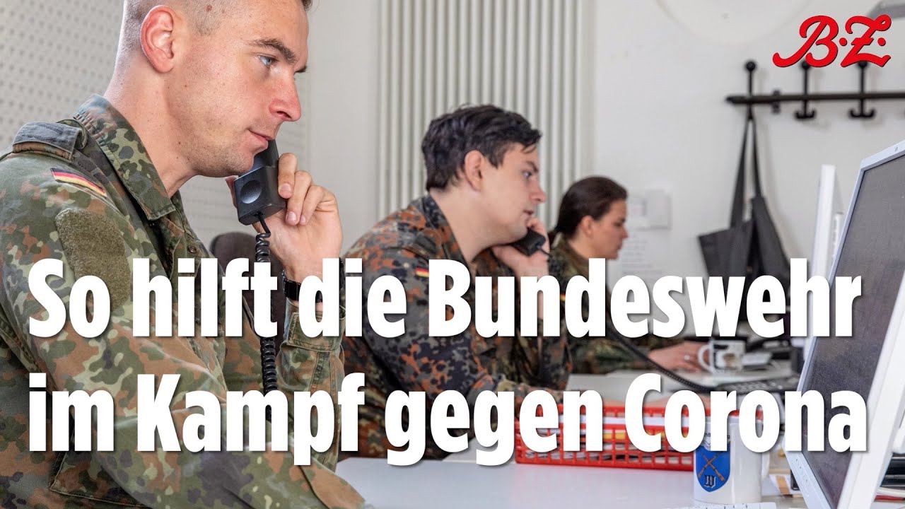 So hilft die Bundeswehr in Berlin im Kampf gegen Corona