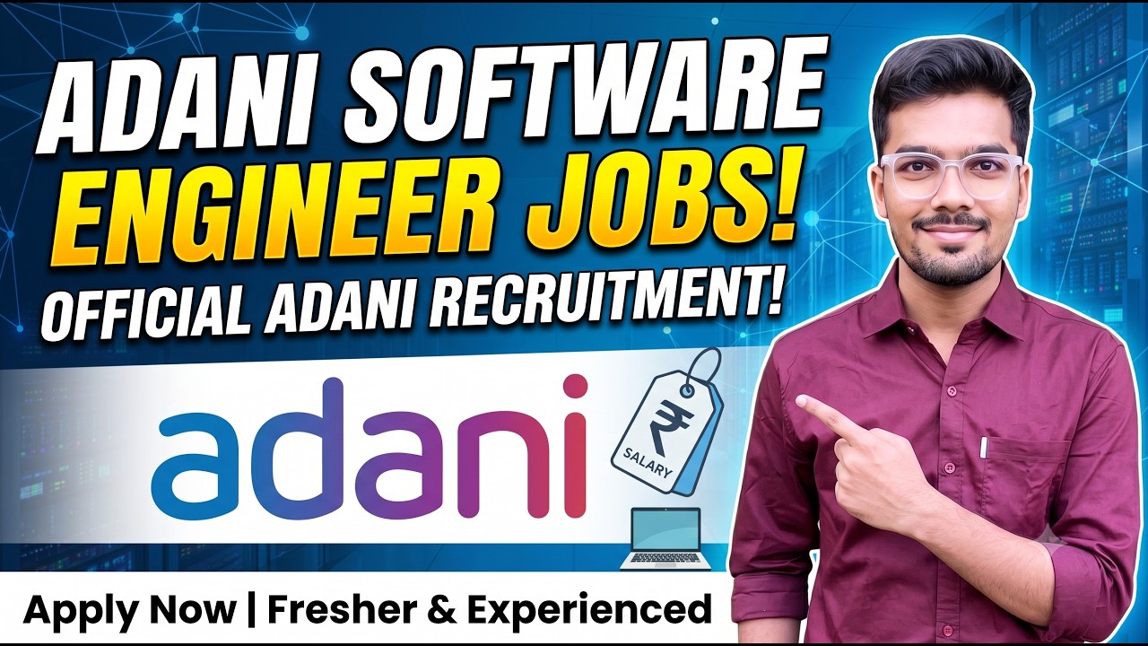 Найм разработчиков ПО в Adani 2026 | Обязательно к подаче заявки
