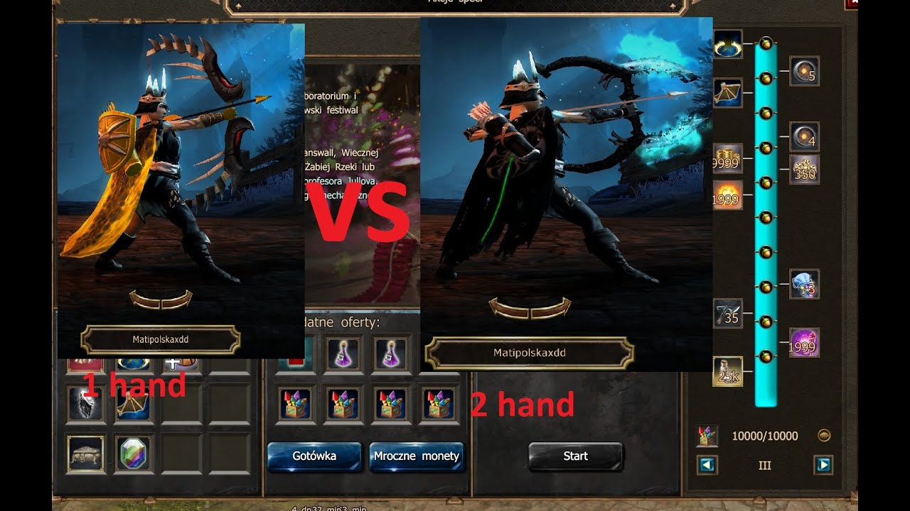 Drakensang online 1hand vs 2 hand Event Rocketmen. Matipolskaxd