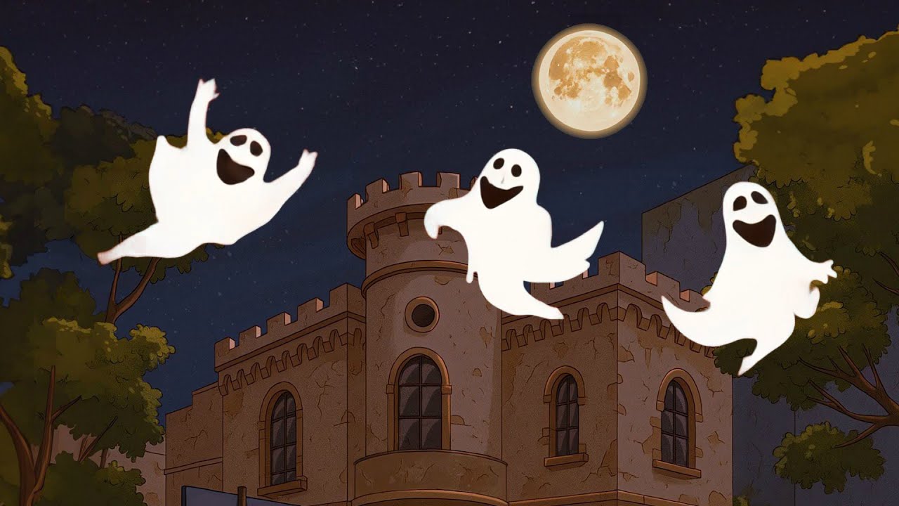 Fantasmas &ndash; M&uacute;sica Infantil Divertida com Mist&eacute;rio e Imagina&ccedil;&atilde;o! 👻🎶